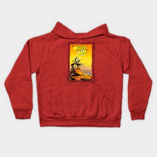 Krazy Kat Vintage Comics Kids Hoodie